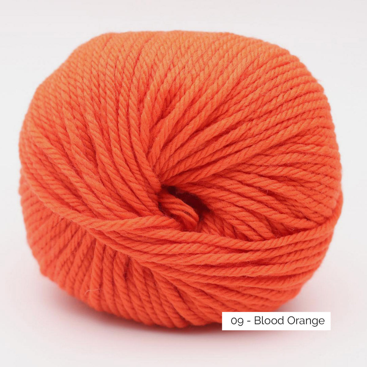 Merry Merino 70 de Kremke Soul Wool coloris 09 Blood Orange
