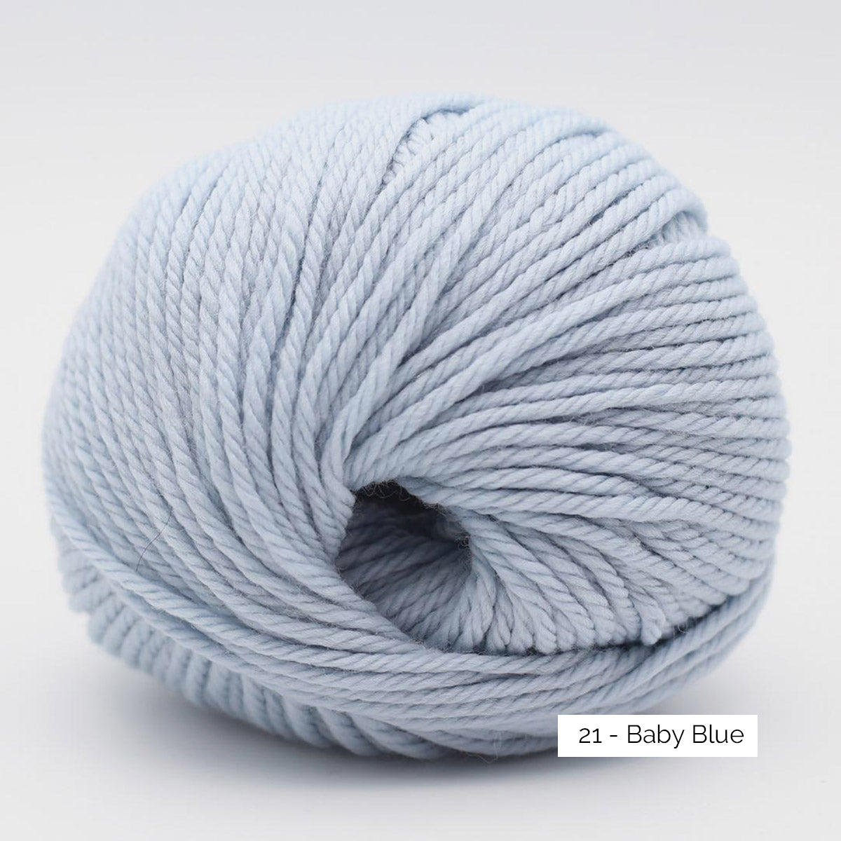 Merry Merino 70 de Kremke Soul Wool coloris 21 Baby Blue