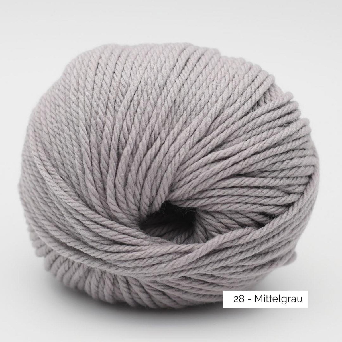 Merry Merino 70 de Kremke Soul Wool coloris 28 Mittelgrau