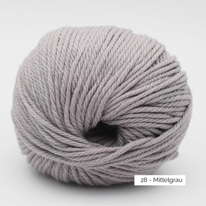Merry Merino 70 de Kremke Soul Wool coloris 28 Mittelgrau