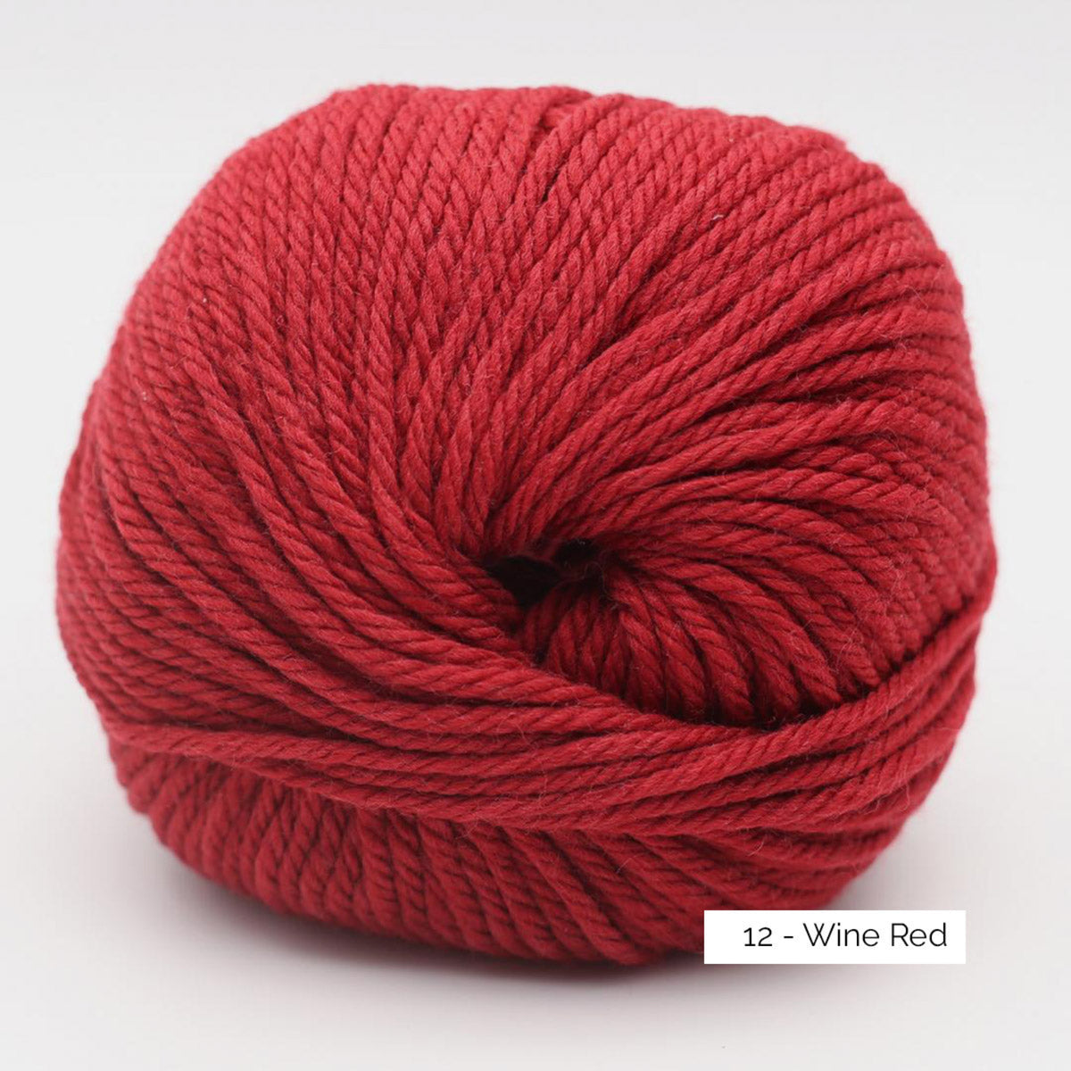 Merry Merino 70 de Kremke Soul Wool coloris 12 Wine Red