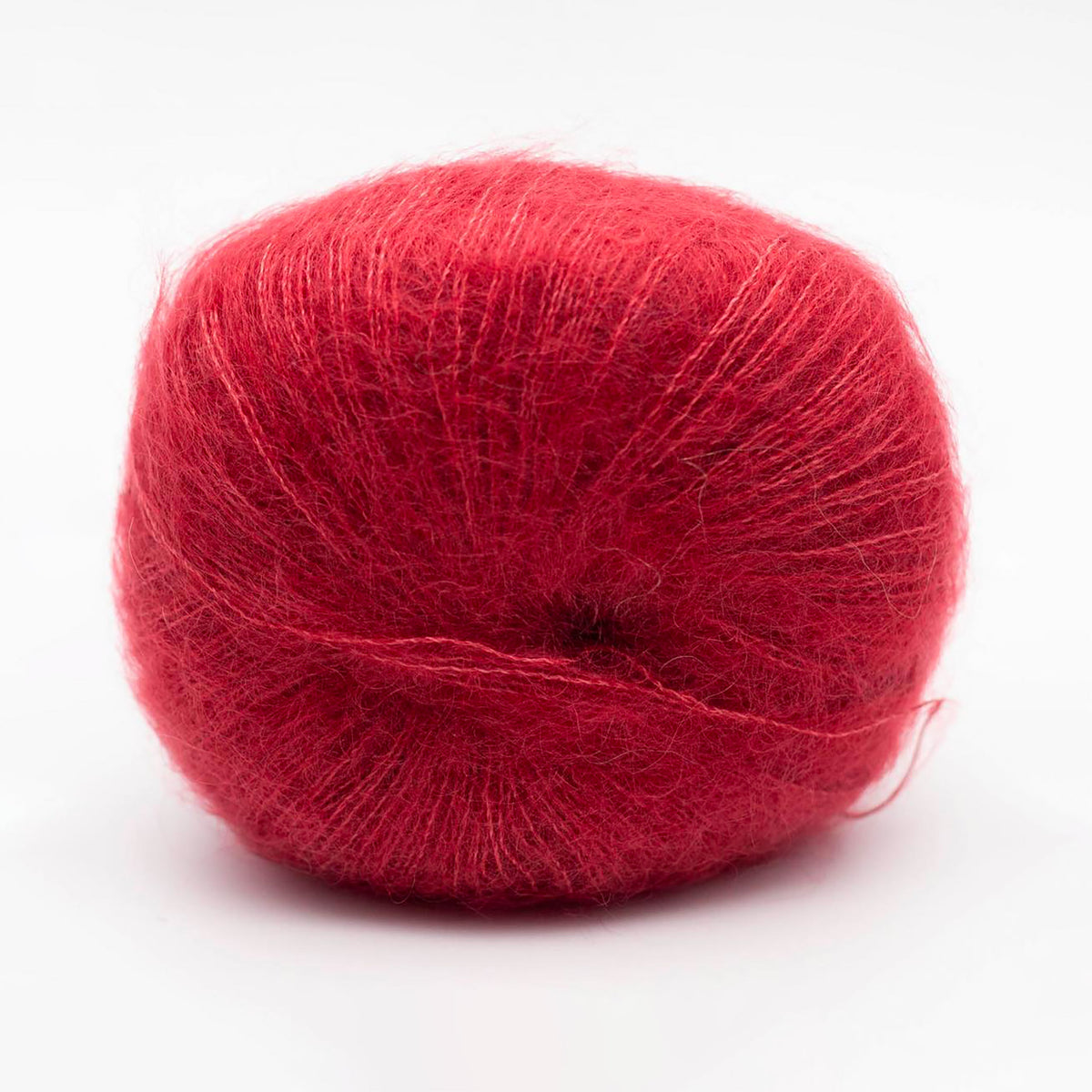 Pelote de Silky Kid de Kremke Soul Wool coloris 06_044 Amarante