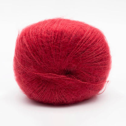 Pelote de Silky Kid de Kremke Soul Wool coloris 06_044 Amarante