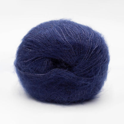 Pelote de Silky Kid de Kremke Soul Wool coloris 07_095 Outremer