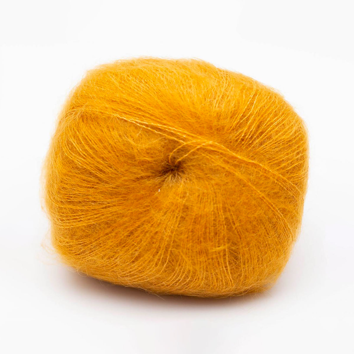 Pelote de Silky Kid de Kremke Soul Wool coloris 10_097 Mustard