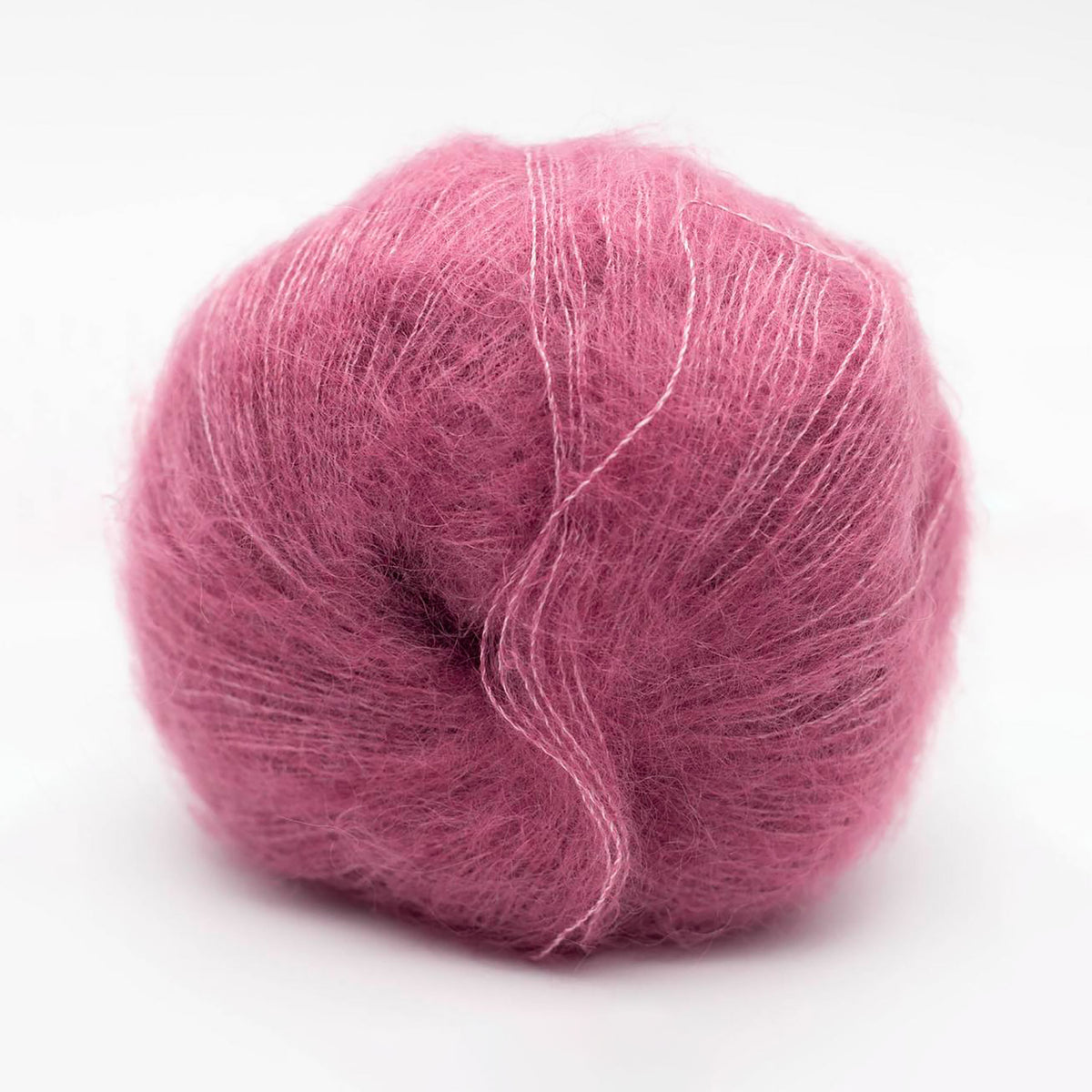 Pelote de Silky Kid de Kremke Soul Wool coloris 12_256 Bruyère