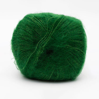 Pelote de Silky Kid de Kremke Soul Wool coloris 13_314 Sapin