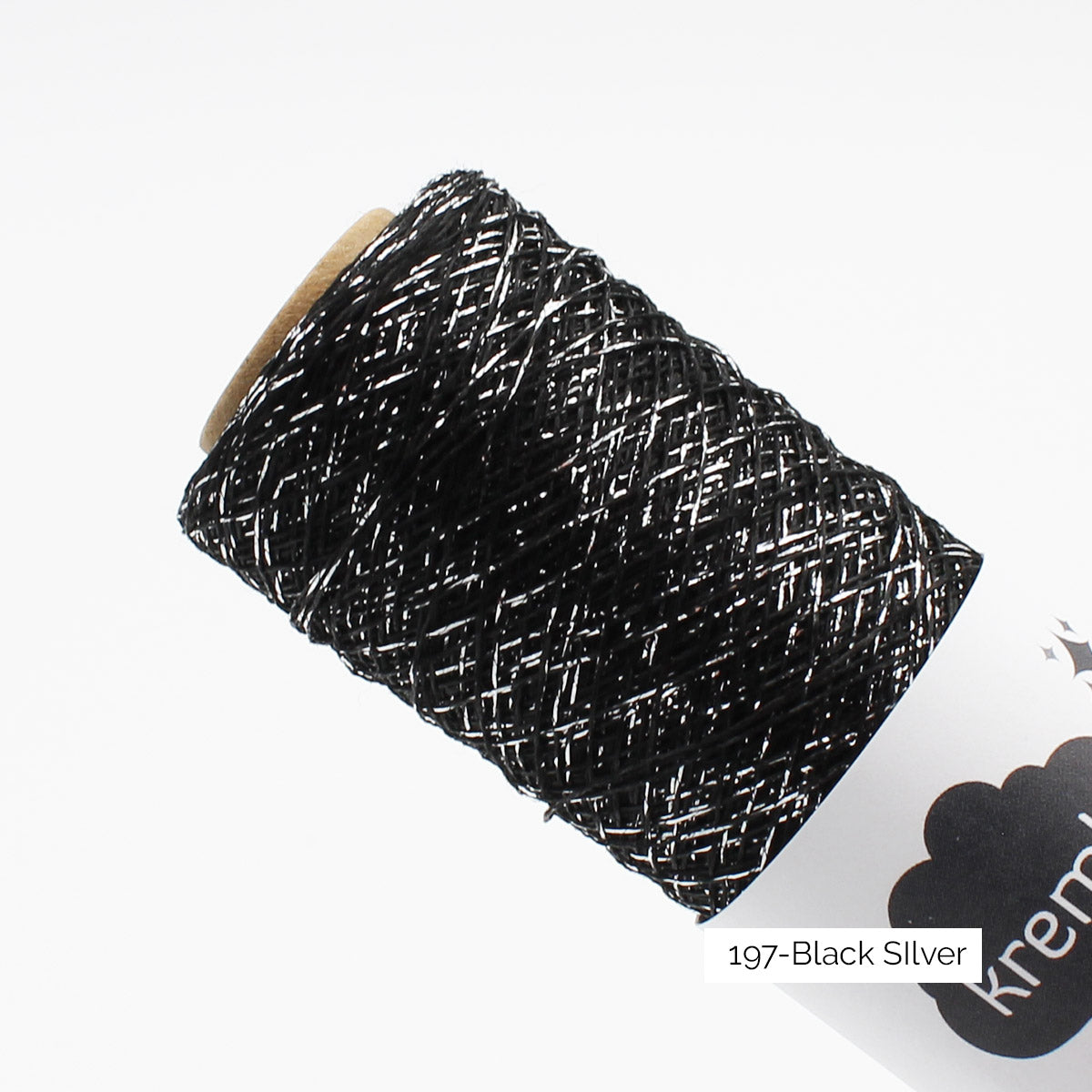 Stellaris de Kremke Soul Wool coloris 197 Black Silver
