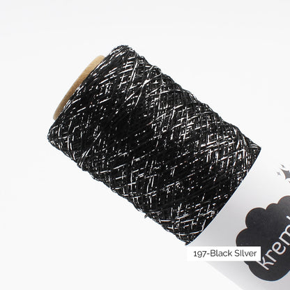 Stellaris de Kremke Soul Wool coloris 197 Black Silver