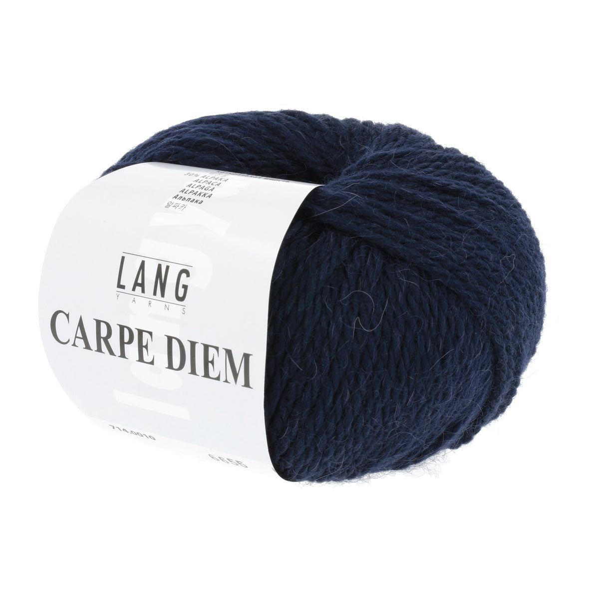 Pelote de Carpe Diem de Lang Yarns coloris 010 Marine