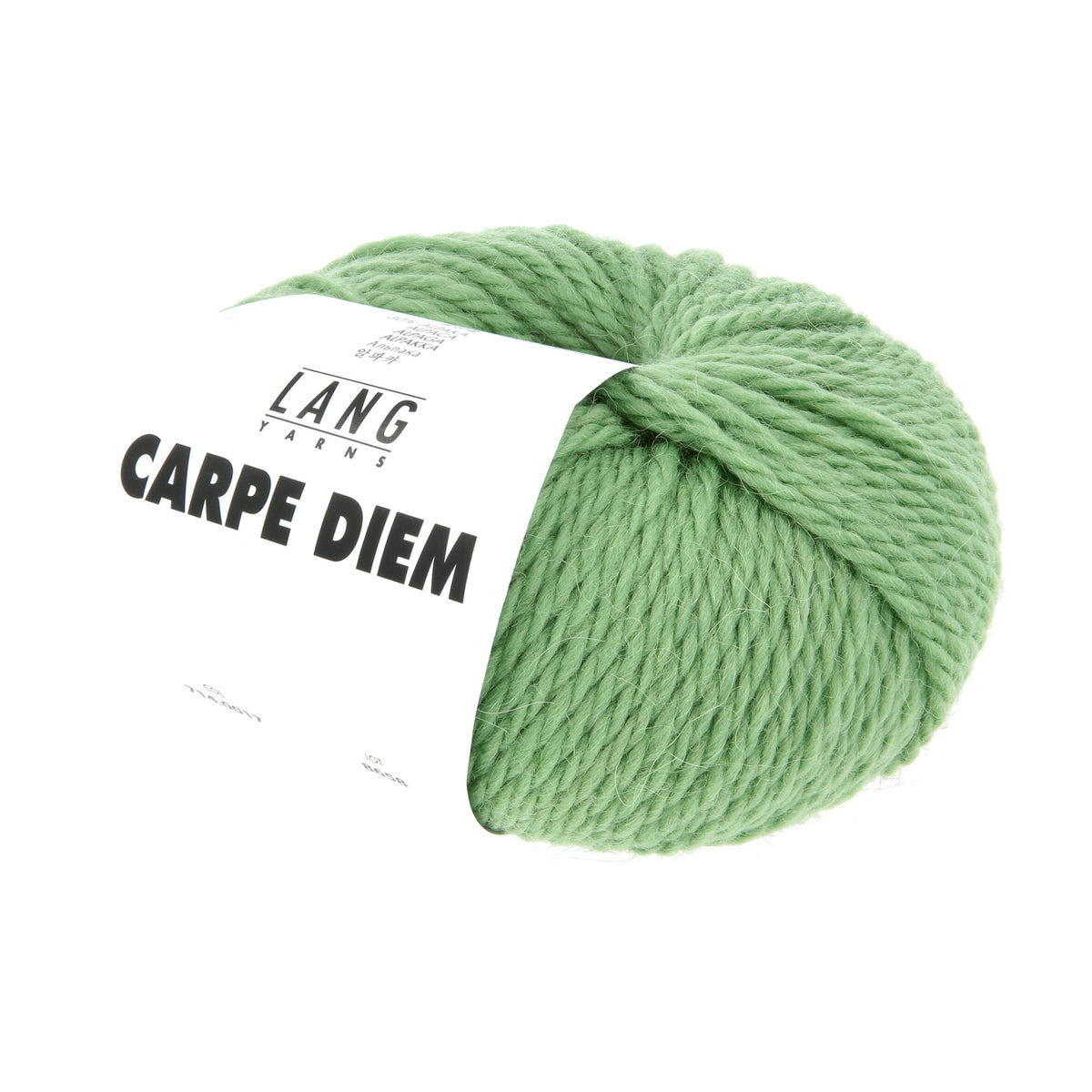 Pelote de Carpe Diem de Lang Yarns coloris 017 Vert Printemps