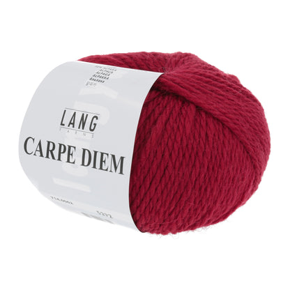 Pelote de Carpe Diem de Lang Yarns coloris 062 Griotte