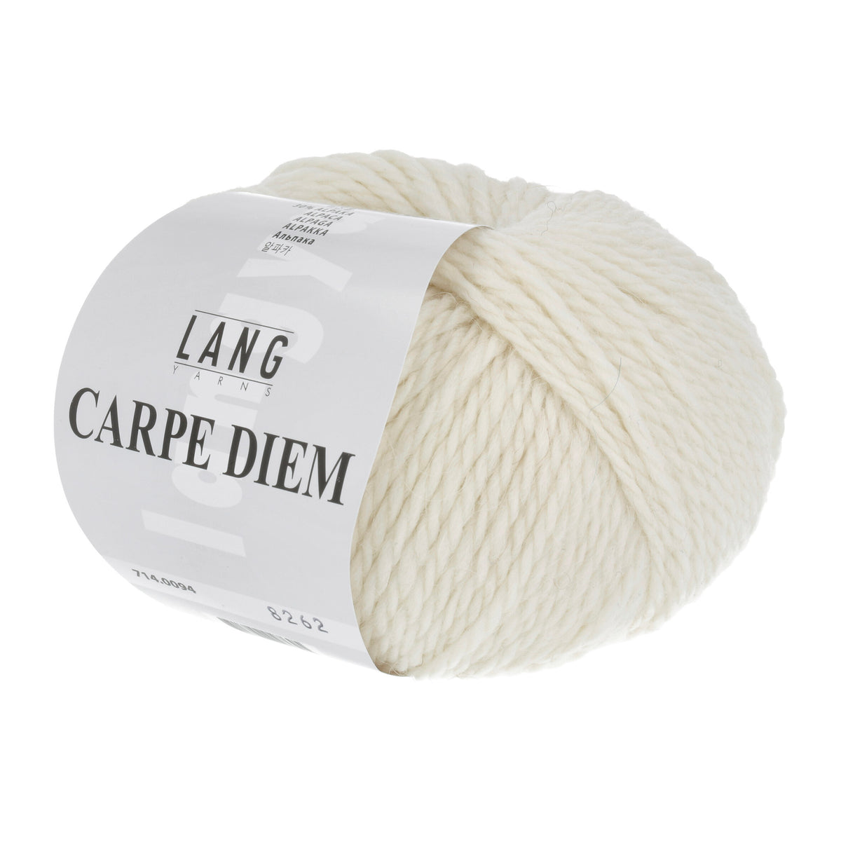 Pelote de Carpe Diem de Lang Yarns coloris 094 Ecru
