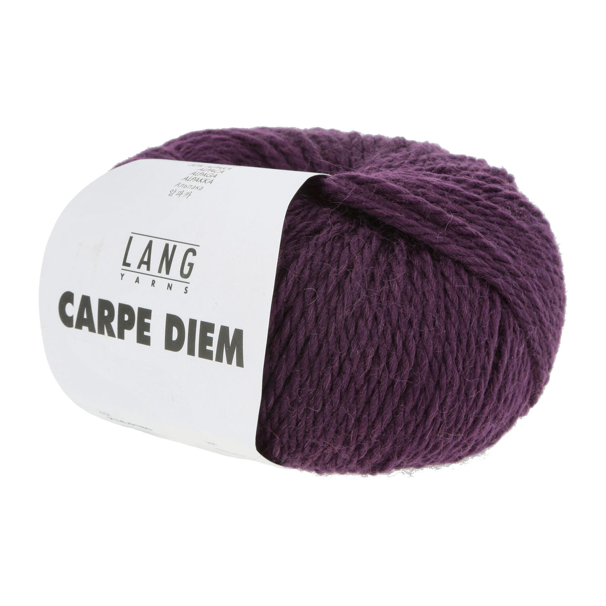 Pelote de Carpe Diem de Lang Yarns coloris 180 Figue
