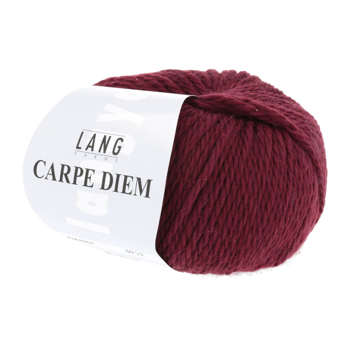 Pelote de Carpe Diem de Lang Yarns coloris 264 Bordeaux