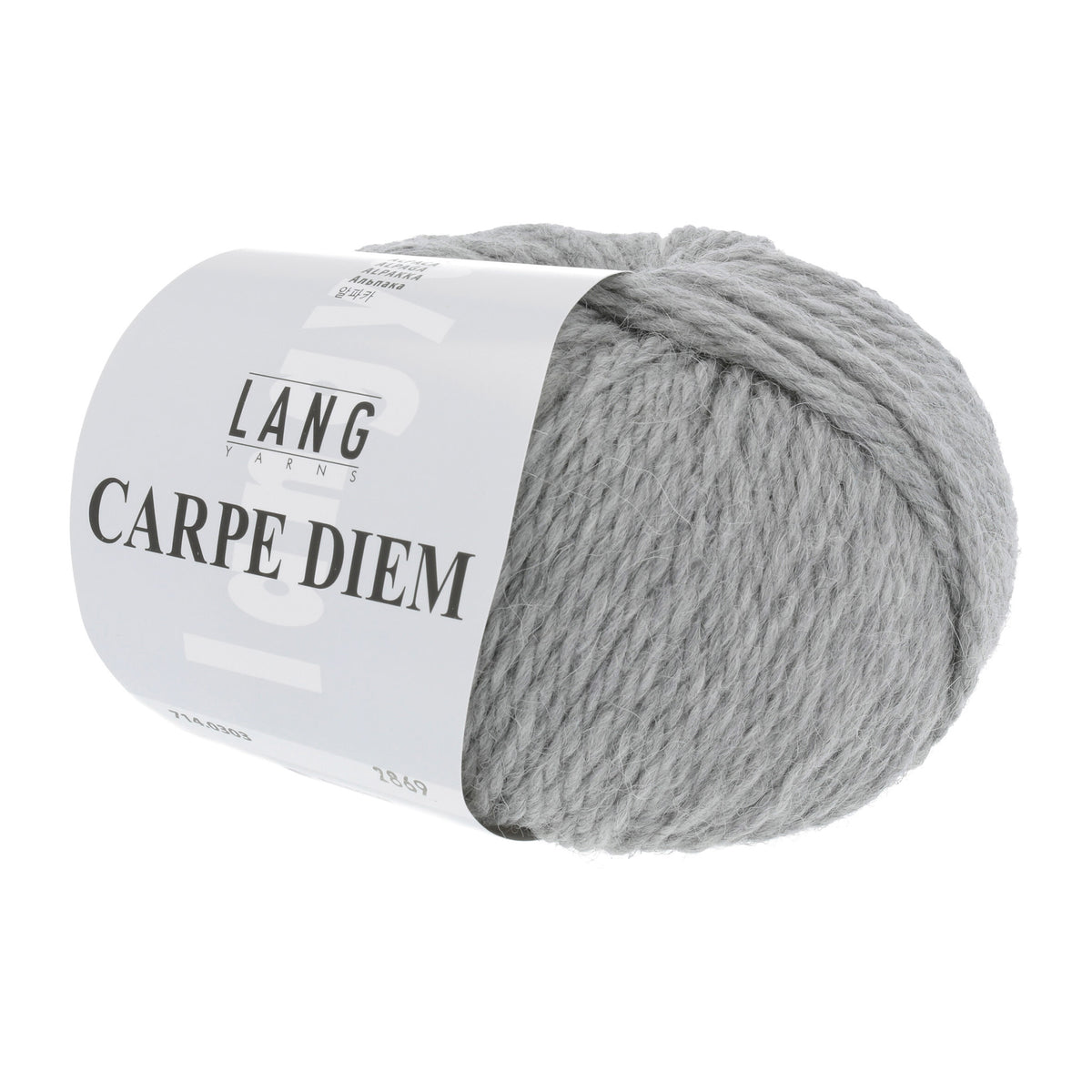 Pelote de Carpe Diem de Lang Yarns coloris 303 Gris Clair