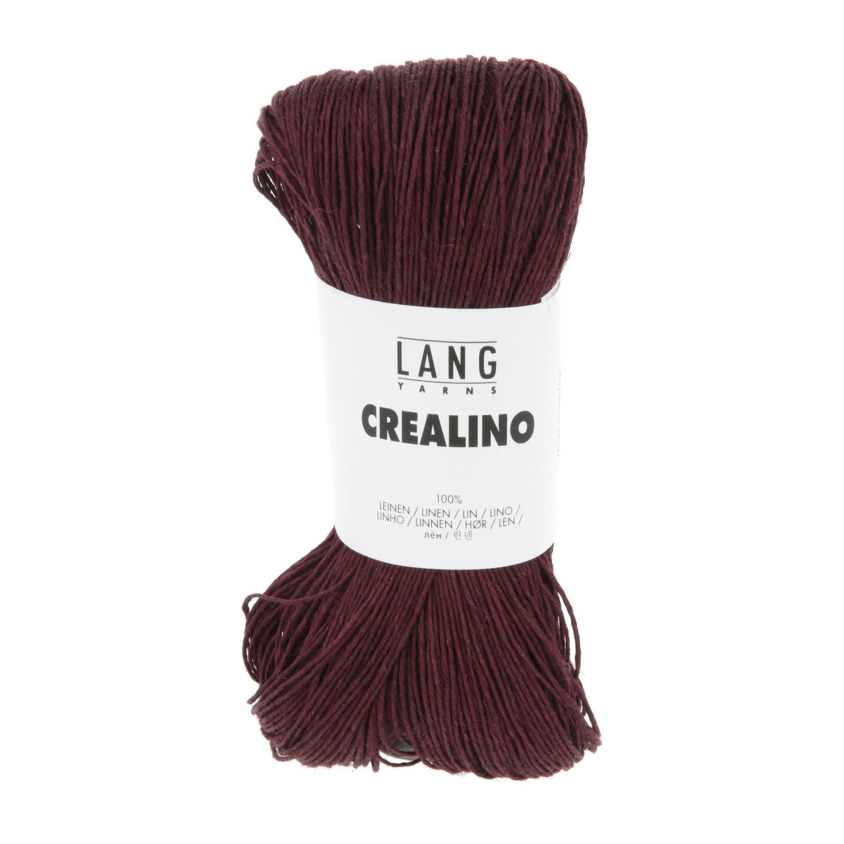 Pelote de Crealino de Lang Yarns coloris 162 Chocolat