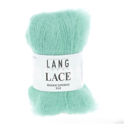 Mohair Lace de Lang Yarns, coloris 0158 Menthe