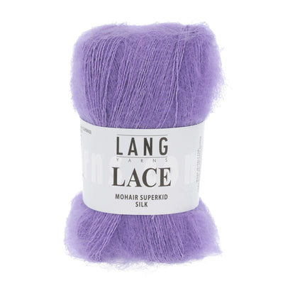 Mohair Lace de Lang Yarns, coloris 046 Mauve