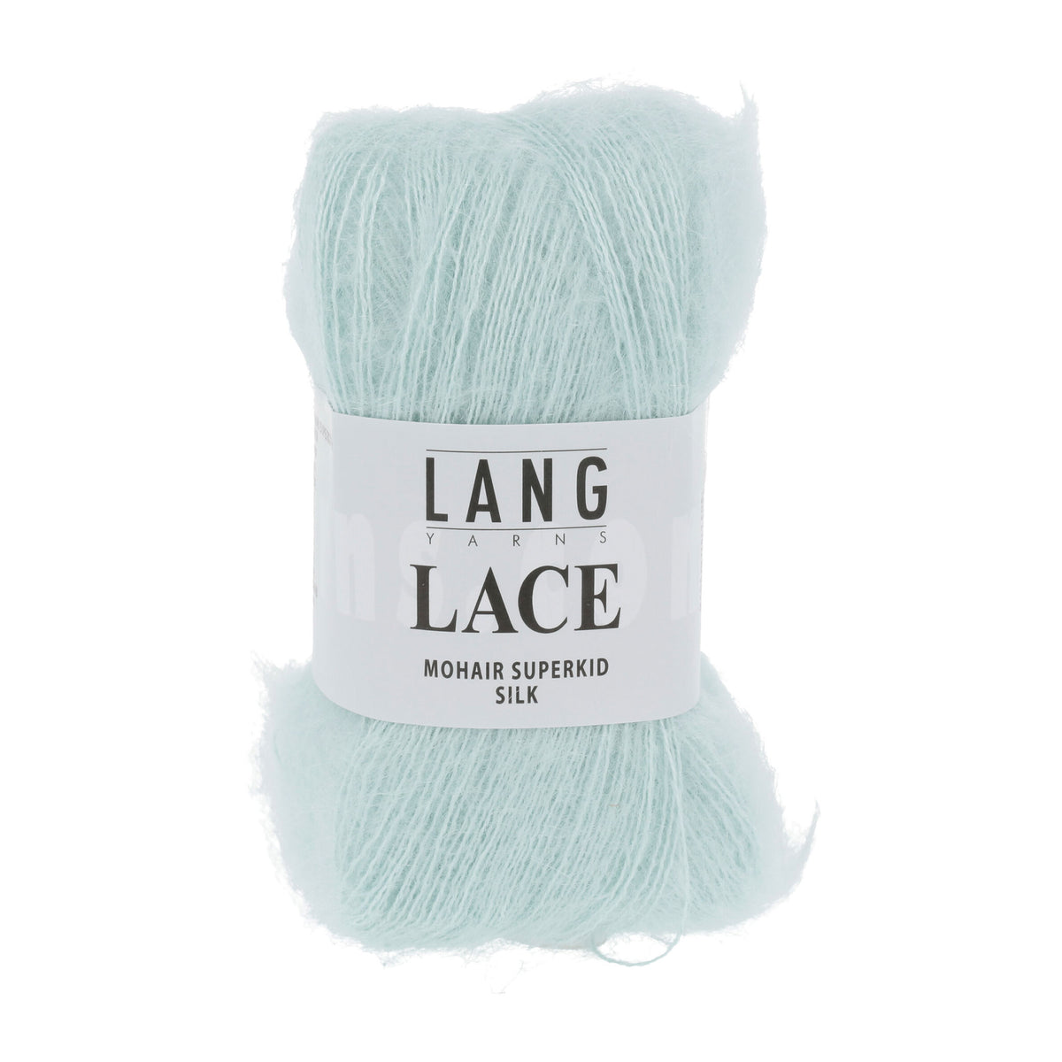 Mohair Lace de Lang Yarns, coloris 058 Menthe Glaciale