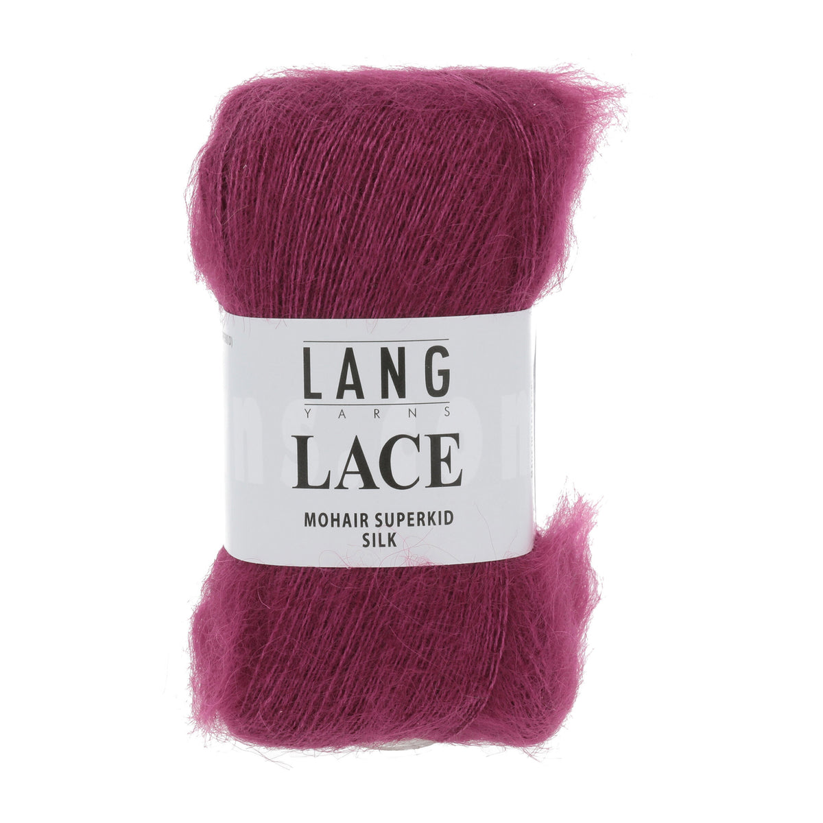 Mohair Lace de Lang Yarns, coloris 066 Framboise