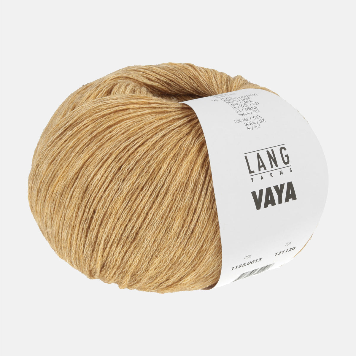 Pelote de Vaya de Lang Yarns coloris 013 Paille