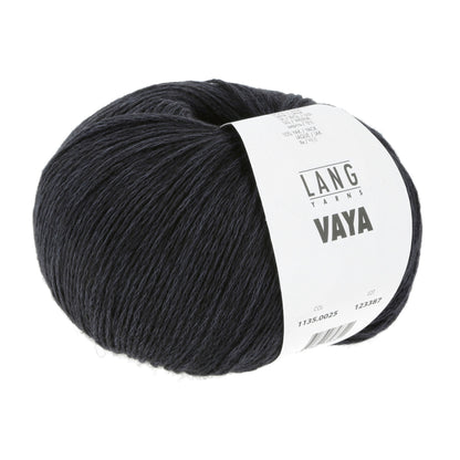 Pelote de Vaya de Lang Yarns coloris 025 Graphite