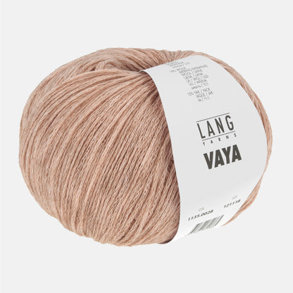 Pelote de Vaya de Lang Yarns coloris 028 Pêche