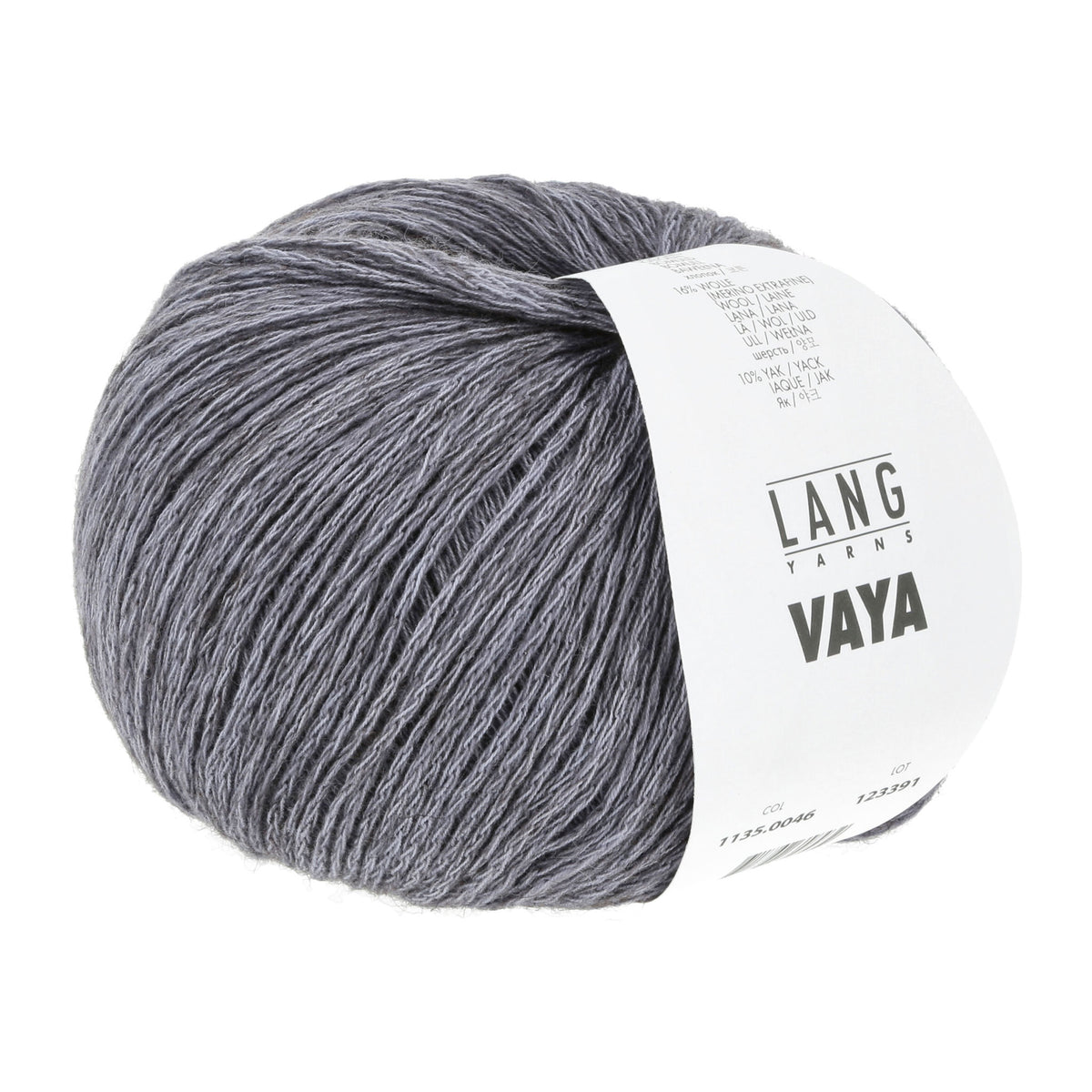 Pelote de Vaya de Lang Yarns coloris 046 Souris