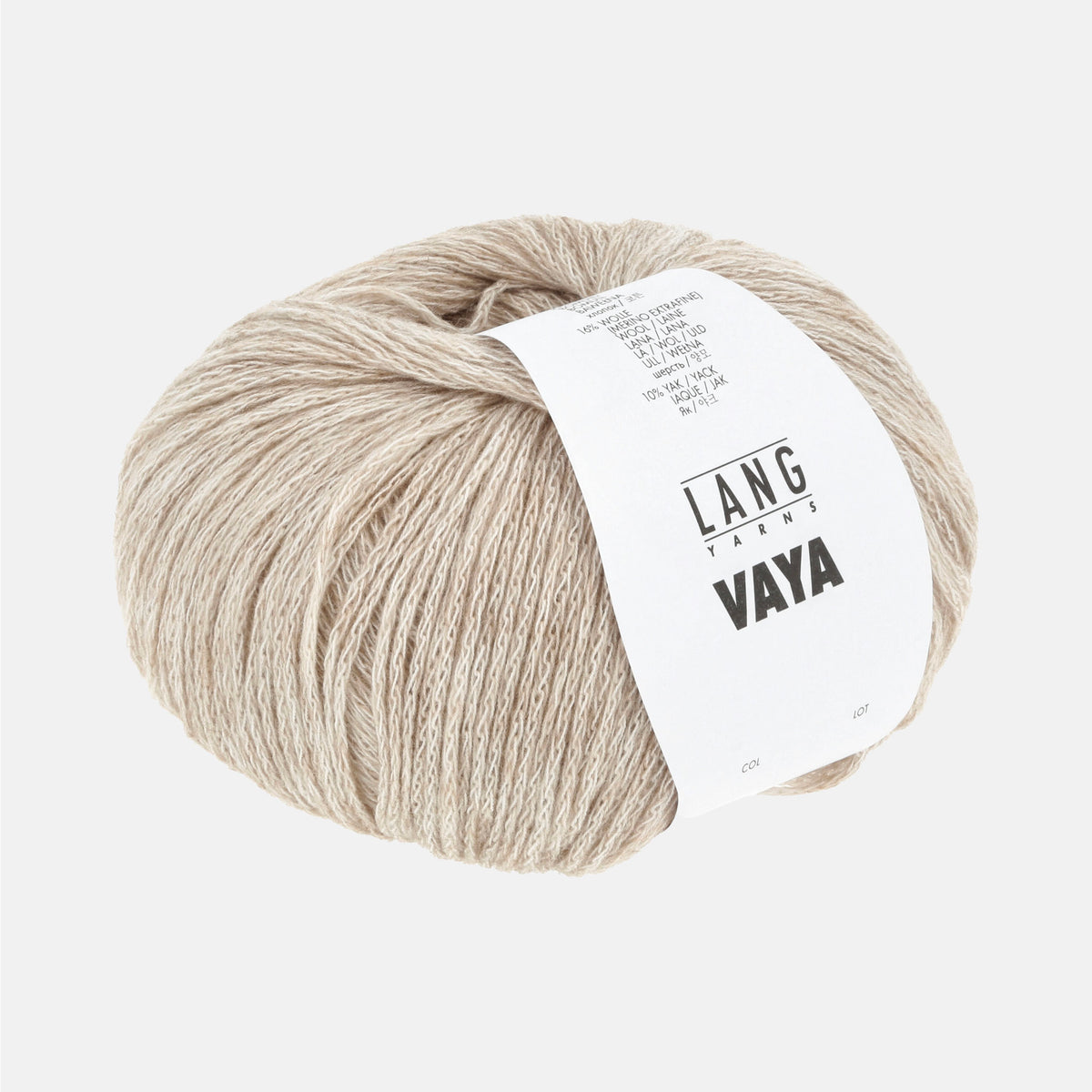 Pelote de Vaya de Lang Yarns coloris 094 Beige