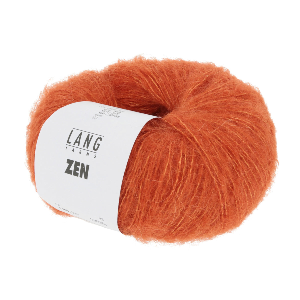 Pelote de Zen de Lang coloris 059 Citrouille