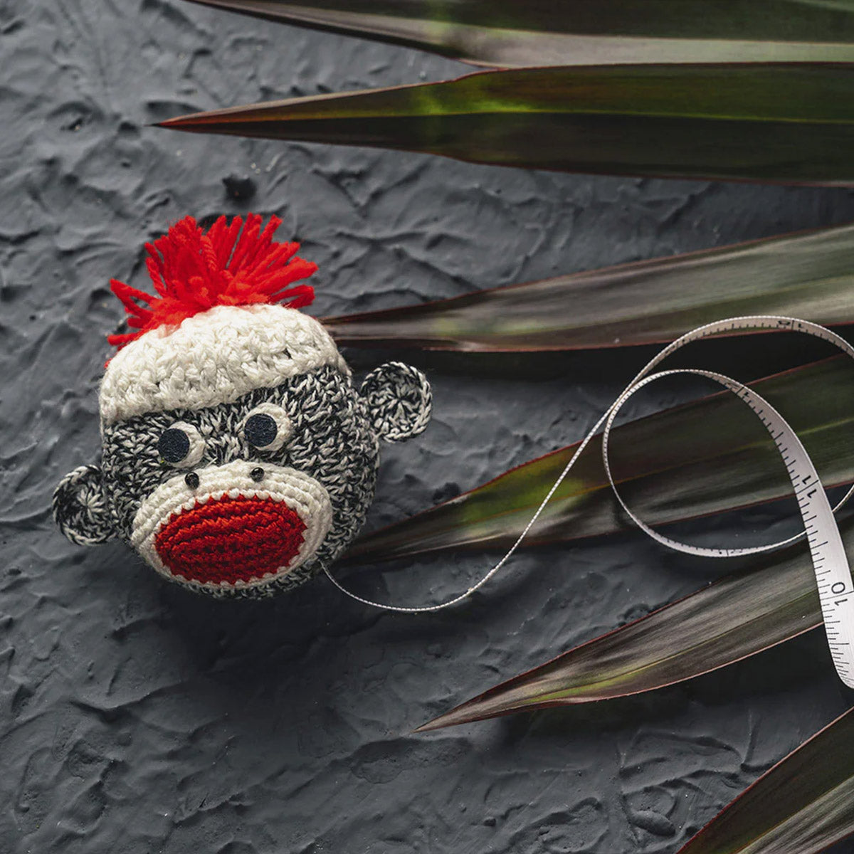 Mètre ruban Lantern Moon modèle Sock Monkey