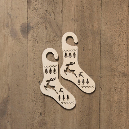 Bloqueurs à Chaussettes en Bois