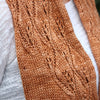 Modèle de col double avec dentelle au tricot Aloha de Julie Partie 