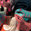 Présentation de divers modèles de chaussettes au tricot parus dans le livre Woolship 2 de Lili Comme Tout