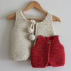 Patron de tricot de gilet de berger pour bébé et enfant Lil Shepherd de Lili Comme Tout