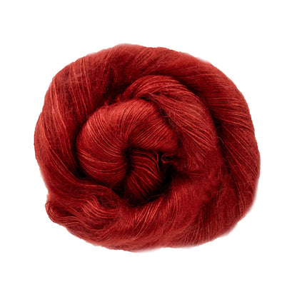 Echeveau de Tosh Silk Cloud de MadelineTosh coloris Paprika (Mill Dyed)