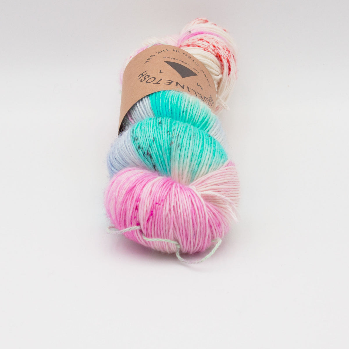 Echeveau de Tosh Merino Light (TML) de MadelineTosh coloris Confetti Bomb
