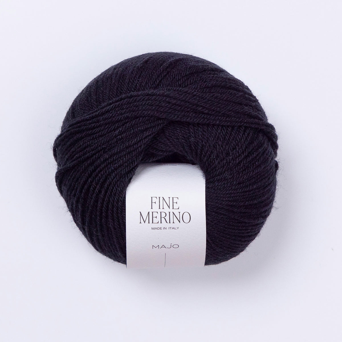 Pelote de Fine Merino de Majo Garn coloris 603 Black