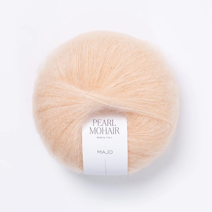 Pelote de Pearl Mohair de Majo Garn, coloris 311 Peach