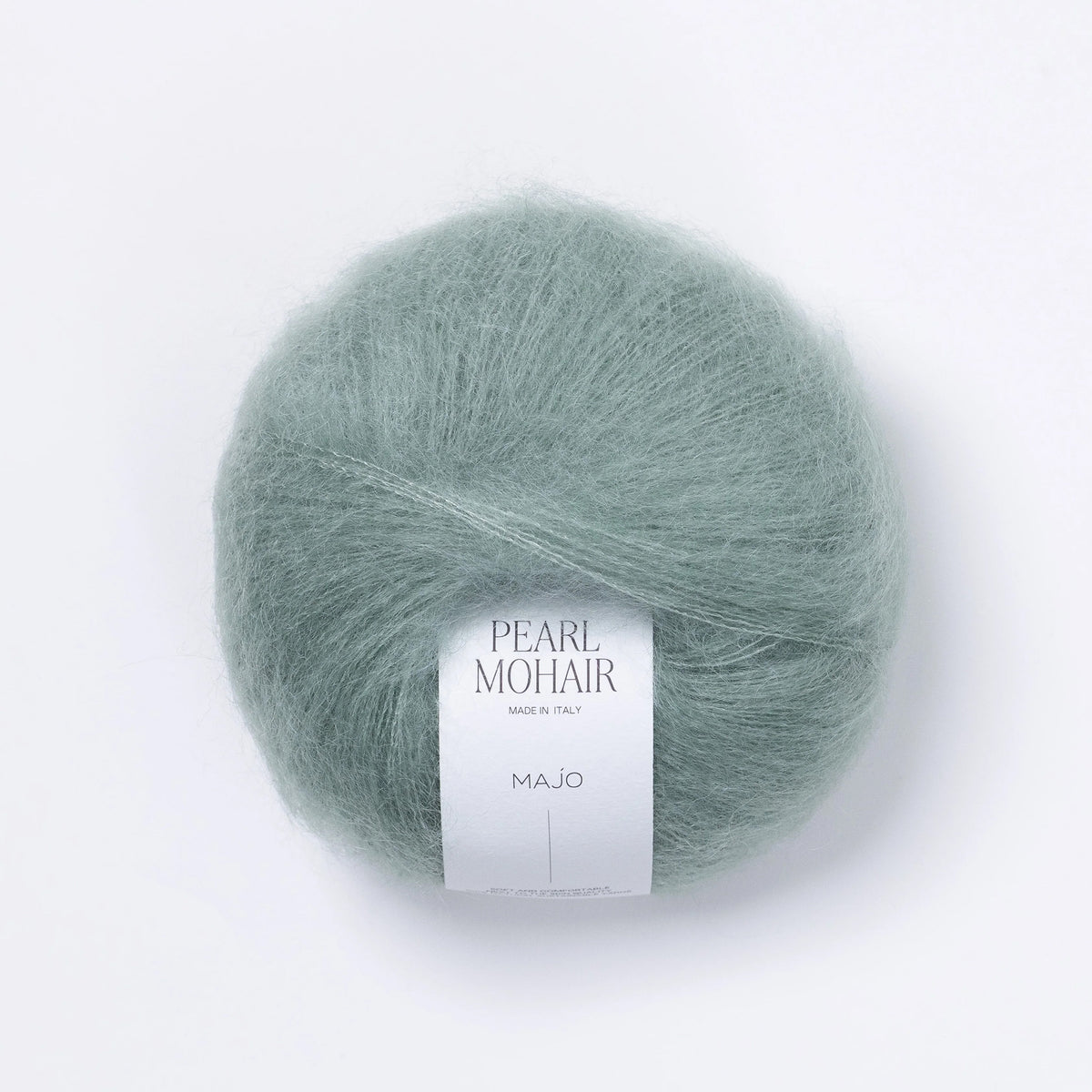 Pelote de Pearl Mohair de Majo Garn, coloris 712 Spruce