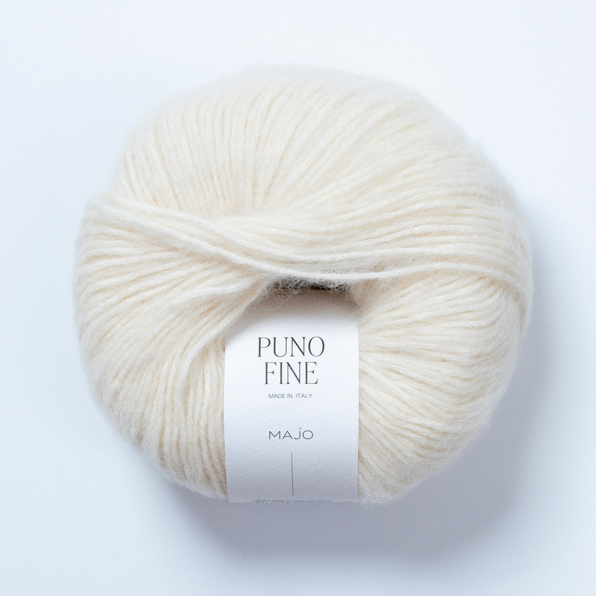 Pelote de Puno Fine de Majo Garn coloris 100 Ivory