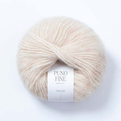 Pelote de Puno Fine de Majo Garn coloris 116 Natural