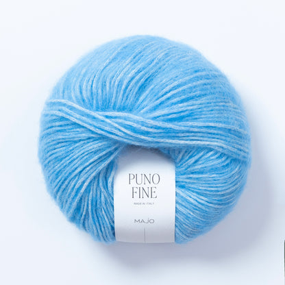Pelote de Puno Fine de Majo Garn coloris 515 Dolphin