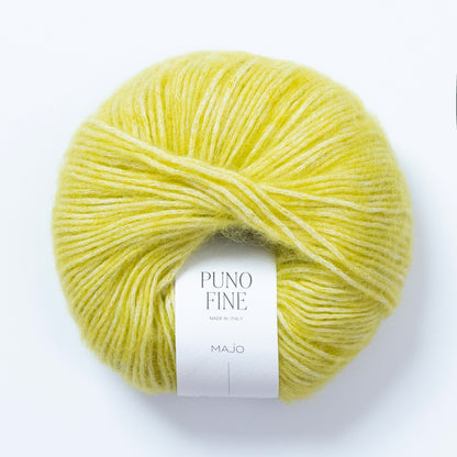 Pelote de Puno Fine de Majo Garn coloris 708 Lime