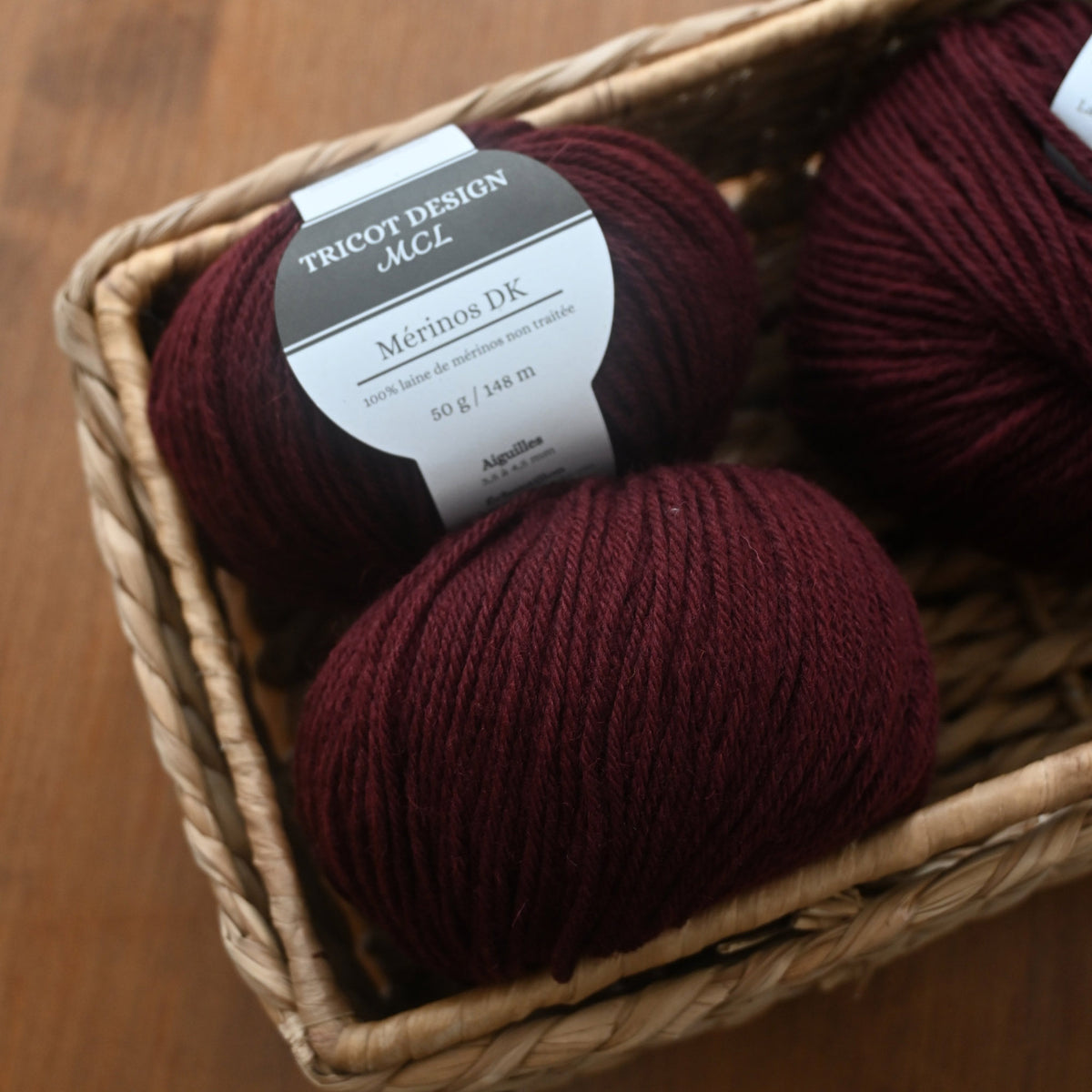 Pelote de Merinos DK de MCL (Marie-Christine Levesque) coloris Chocolat