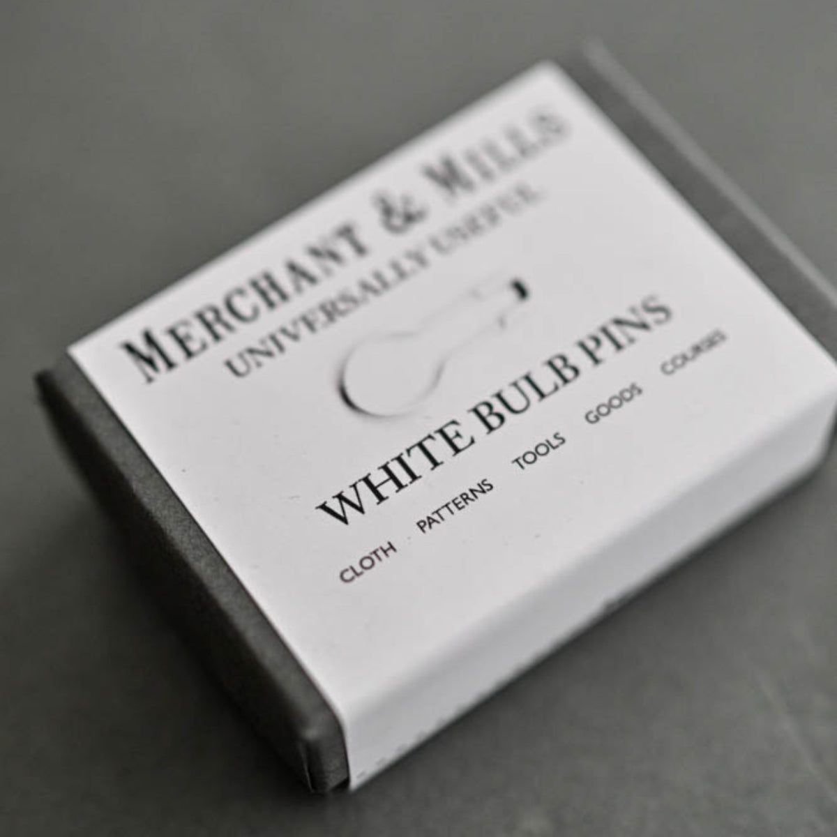Boîte de marqueurs de mailles amovibles Merchant & Mills coloris Blanc