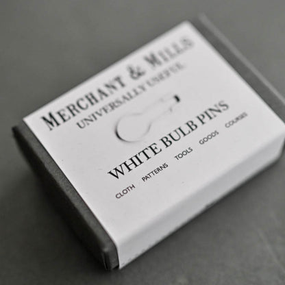 Boîte de marqueurs de mailles amovibles Merchant & Mills coloris Blanc