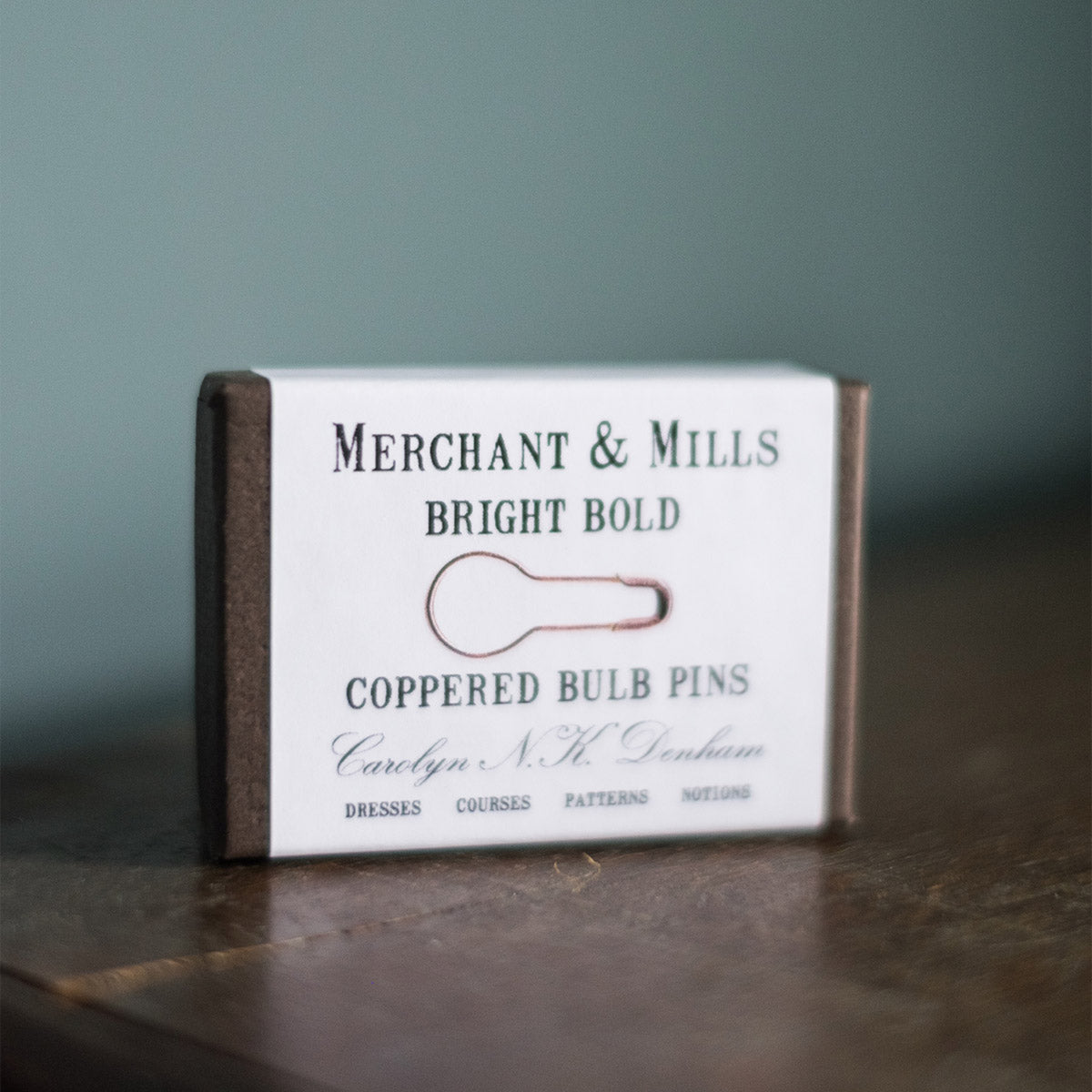 Boîte de marqueurs de mailles amovibles Merchant & Mills coloris Cuivre 