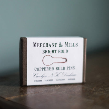 Boîte de marqueurs de mailles amovibles Merchant & Mills coloris Cuivre 